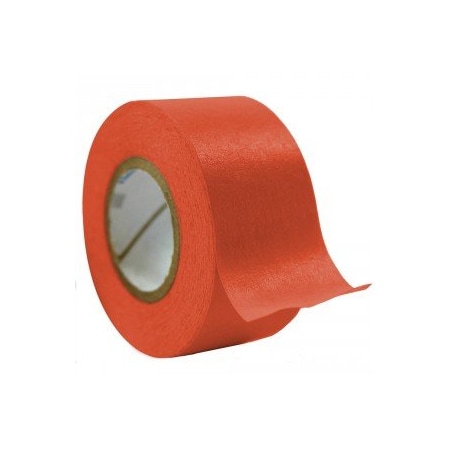 Precision Dynamics Time Tape, 3" Core, 1" Wide, Red, 6/cs, 6PK 512606-R